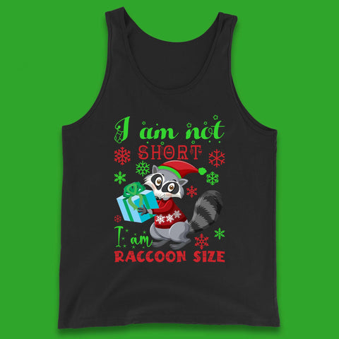 Raccoon Christmas Tank Top