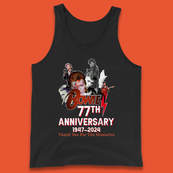 Bowie 77th Anniversary Tank Top