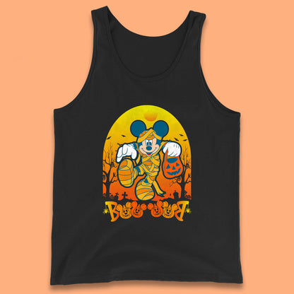 Disney Halloween Boo Mummy Mickey Mouse Horror Scary Disneyland Trip Tank Top