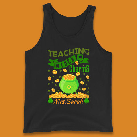 Personalised Teaching Lucky Charm Tank Top