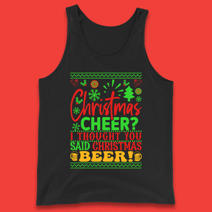 christmas cheer tank top