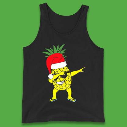 dabbing pineapple tank top