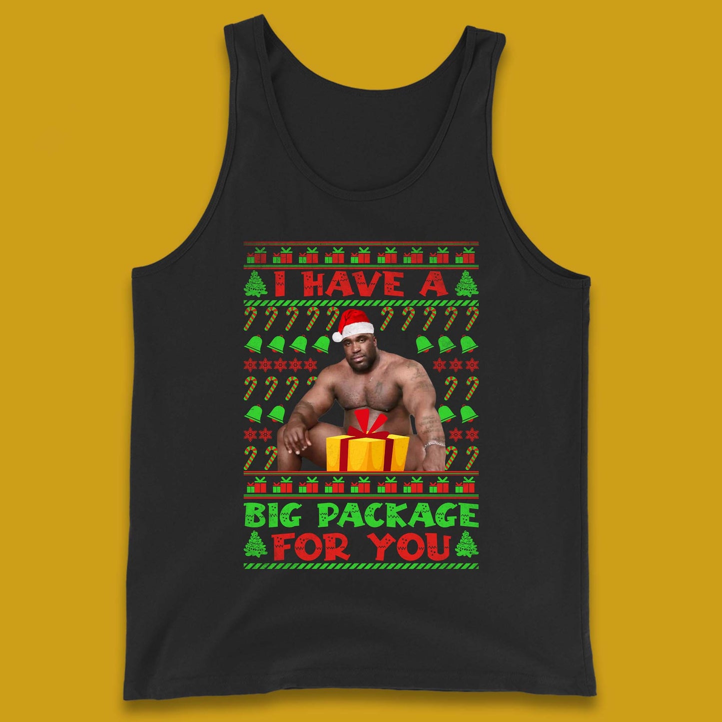 Big Package Ugly Christmas Tank Top