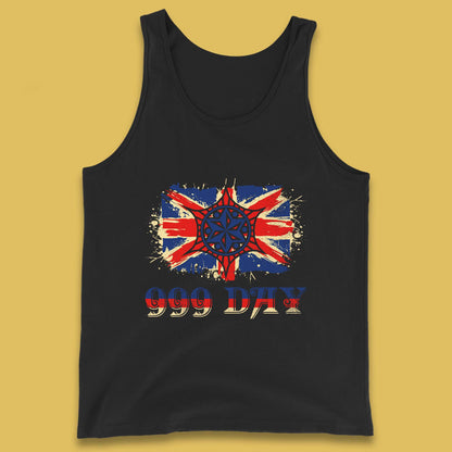 Emergency Services Day 999 Days United Kingdom Annual Holiday Tank Top
