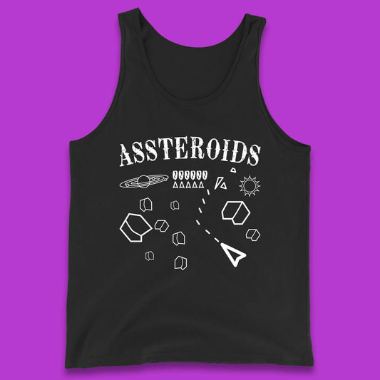 Assteroids Video Game Tank Top