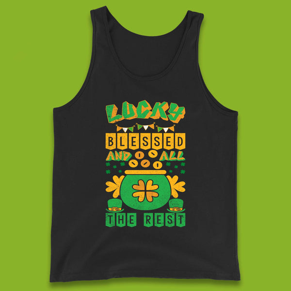 Lucky Blessed and All the Rest Tank Top