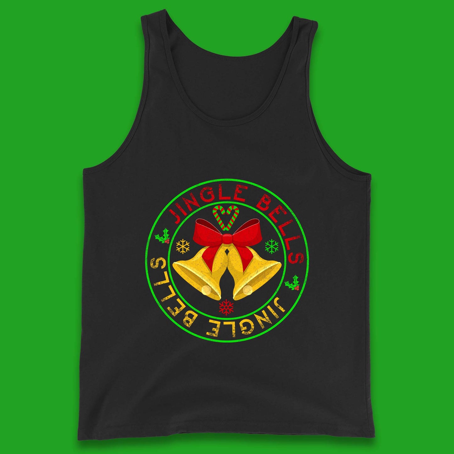 jingle bells christmas tank top