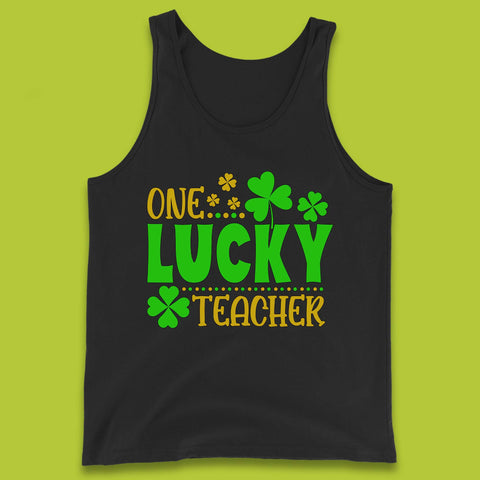 One Lucky Teacher Tank Top