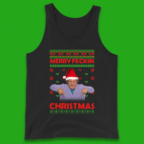 Merry Feckin Christmas Tank Top