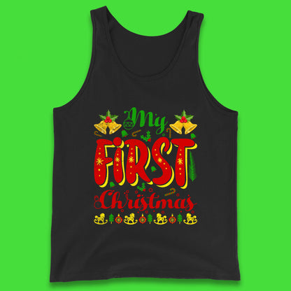 my first christmas tank top