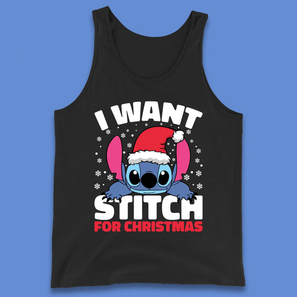 I Want Sticth For Christmas Tank Top