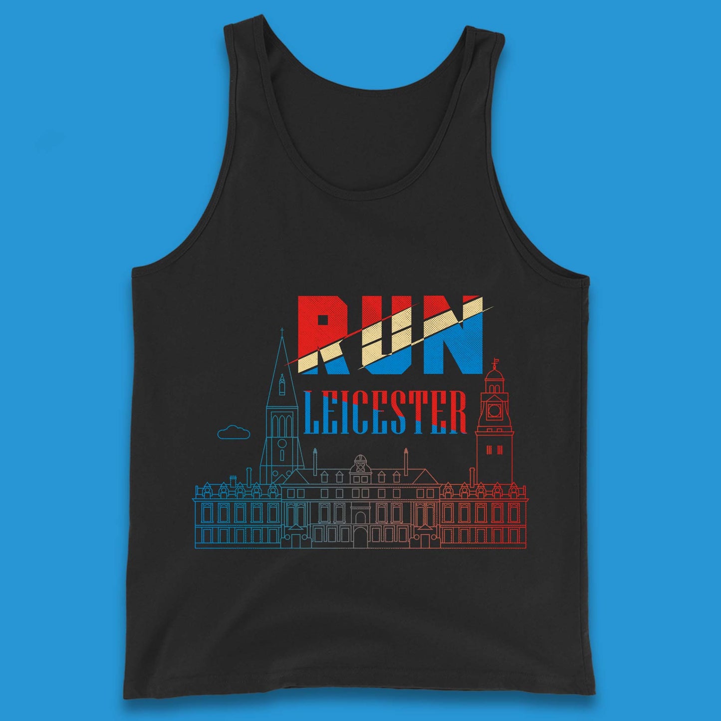 Run Leicester Festival - Souvenir Race Leicester Running Tank Top