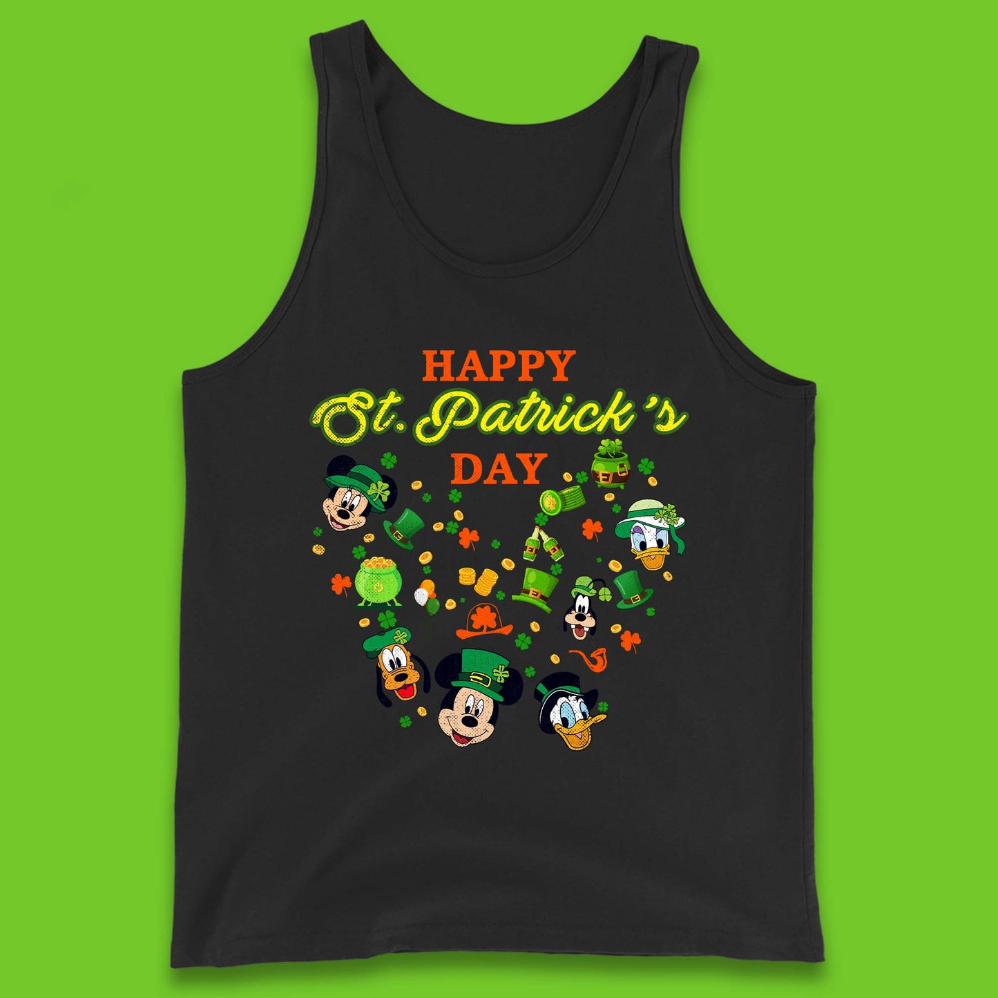 Disney Happy St. Patrick's Day Tank Top
