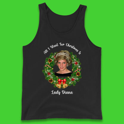Lady Diana Christmas Tank Top