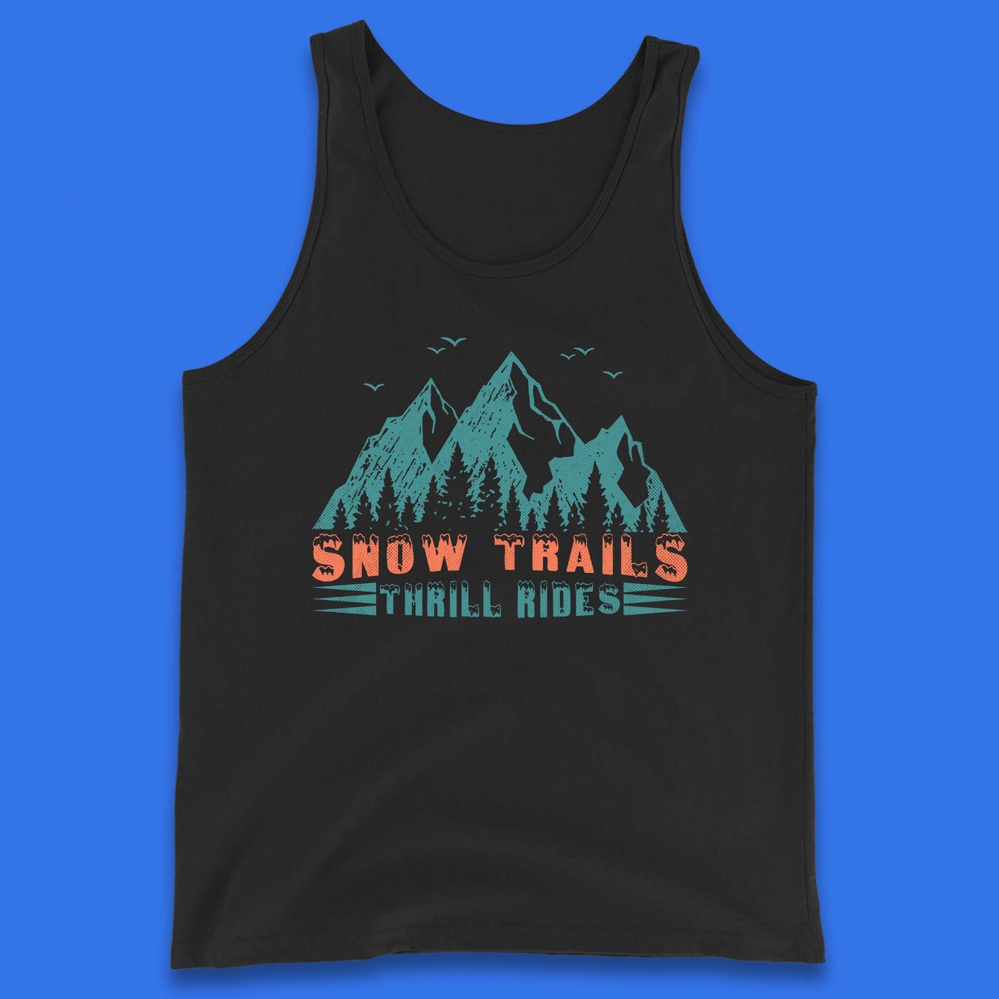 Snow Trail Thrill Rides Tank Top
