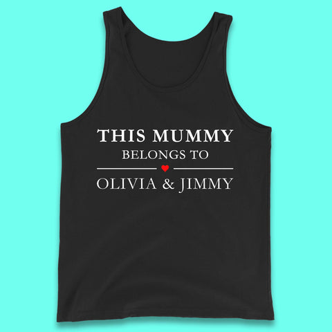 Personalised This Mummy Belongs Tank Top