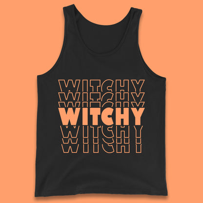 Witchy Halloween Witches Spooky Witch Vibes Witchy Aesthetic Halloween Party Tank Top