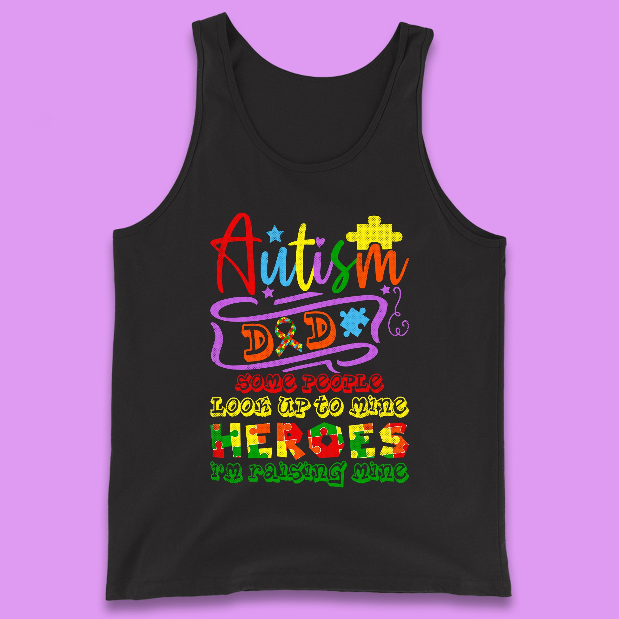 Autism Father Tank Top