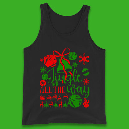 jingle all the way christmas tank top