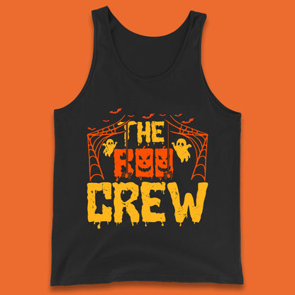 The Boo Crew Halloween Horror Spooky Boo Squad Matching Halloween Costume Tank Top