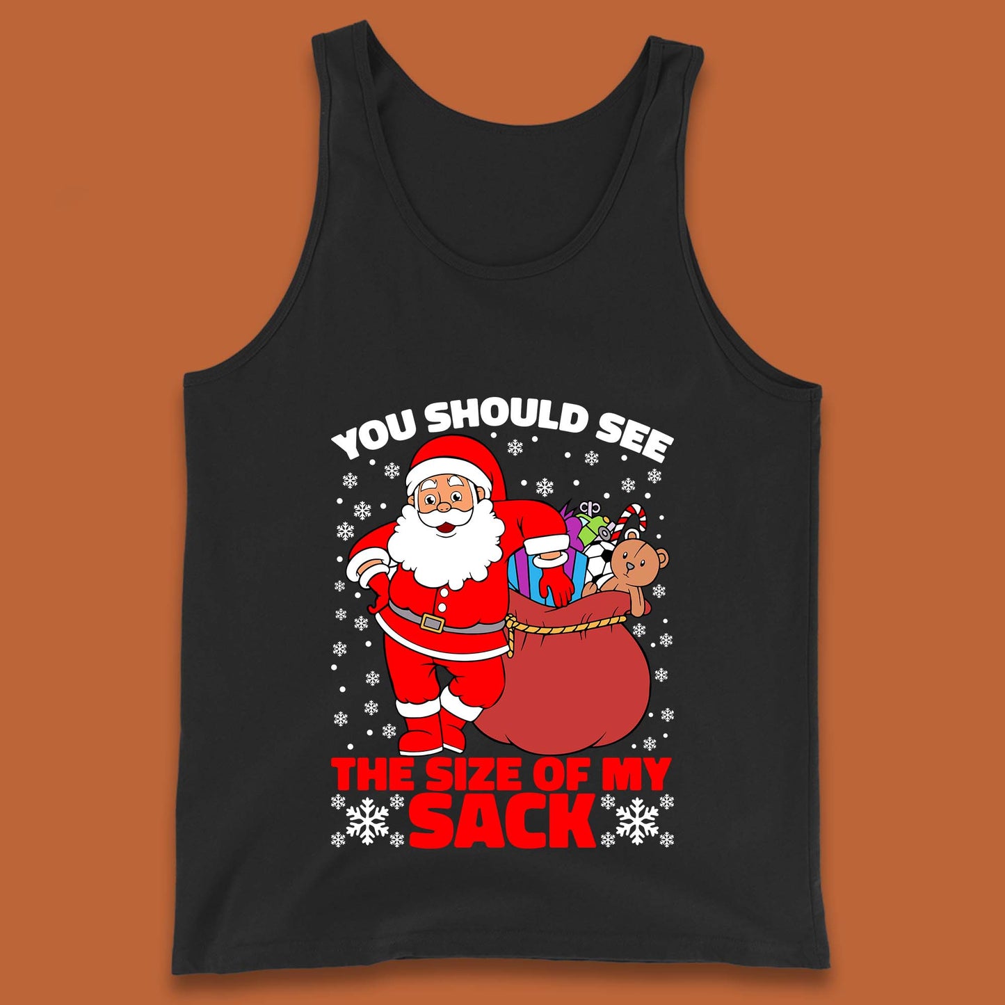 santa sack tank top
