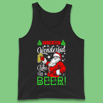 christmas santa bear tank top