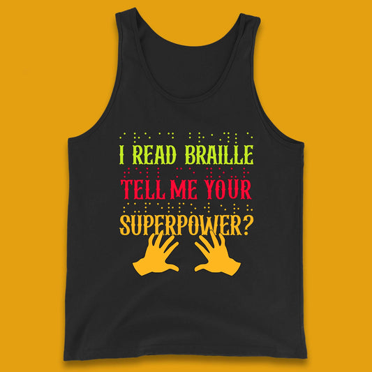 Braille Superpower Tank Top