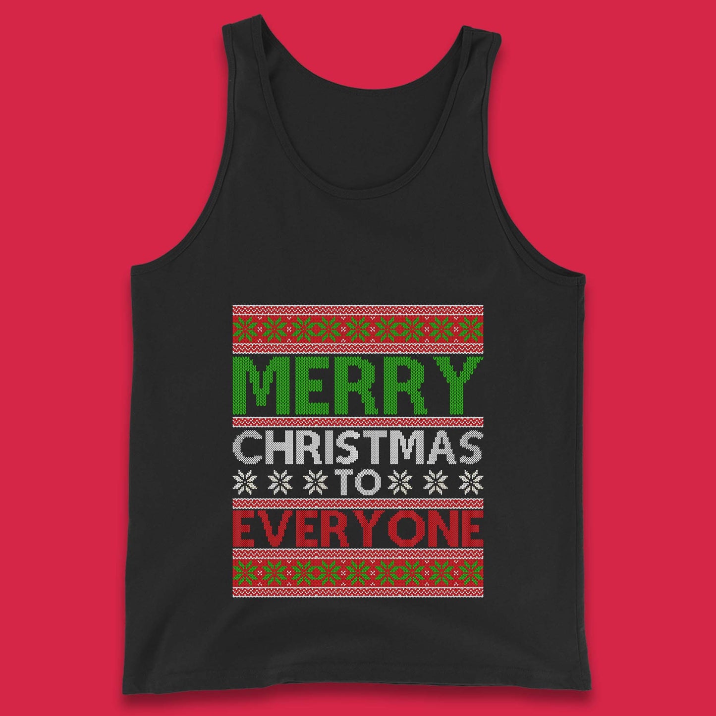 merry christmas tank top