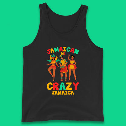 Jamaican Me Crazy Jamaica Rio Carnival Dancer Jamaican Travel Vacation Tank Top