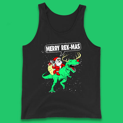 Merry Rex-Mas Christmas Tank Top