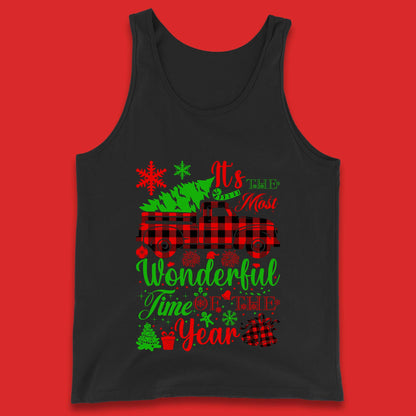 Wonderful Time Of The Year Christmas Tank Top