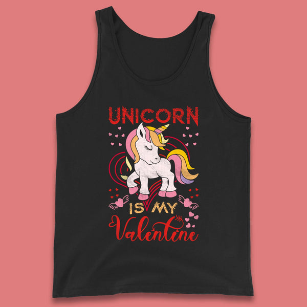 Unicorn Is My Valentine Tank Top