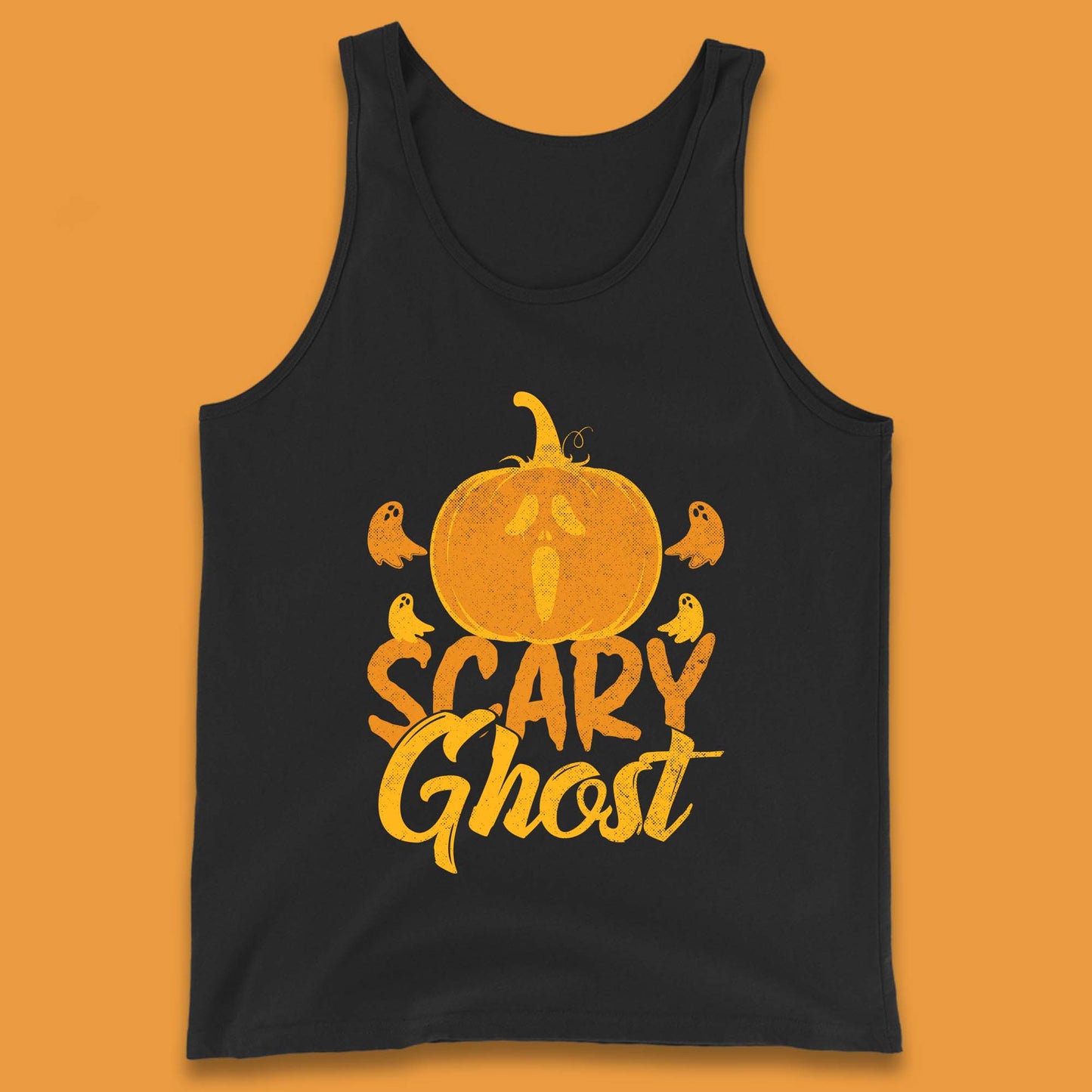 Scary Ghost Halloween Scream Ghost Face Horror Scary Pumpkin Ghostface Tank Top