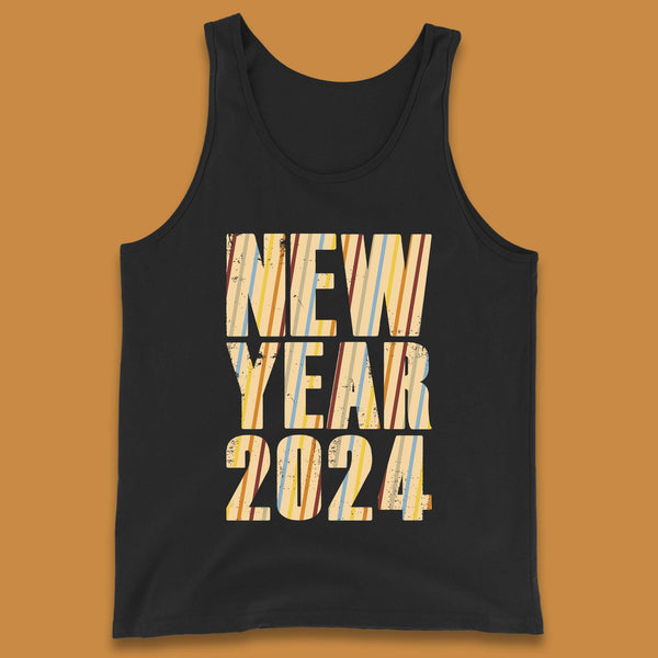 Retro Style New Year 2024 Tank Top