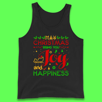 may christmas bring you joy and happiness tank top