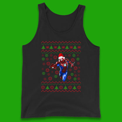 Iron Spider Man Suit Christmas Tank Top