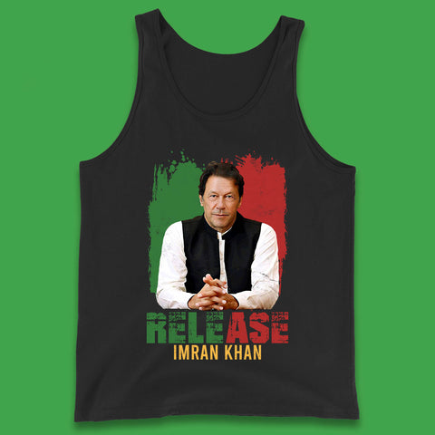 Release Imran Khan Prisoner No 804 Stand With Imran Khan Pakistan Tank Top
