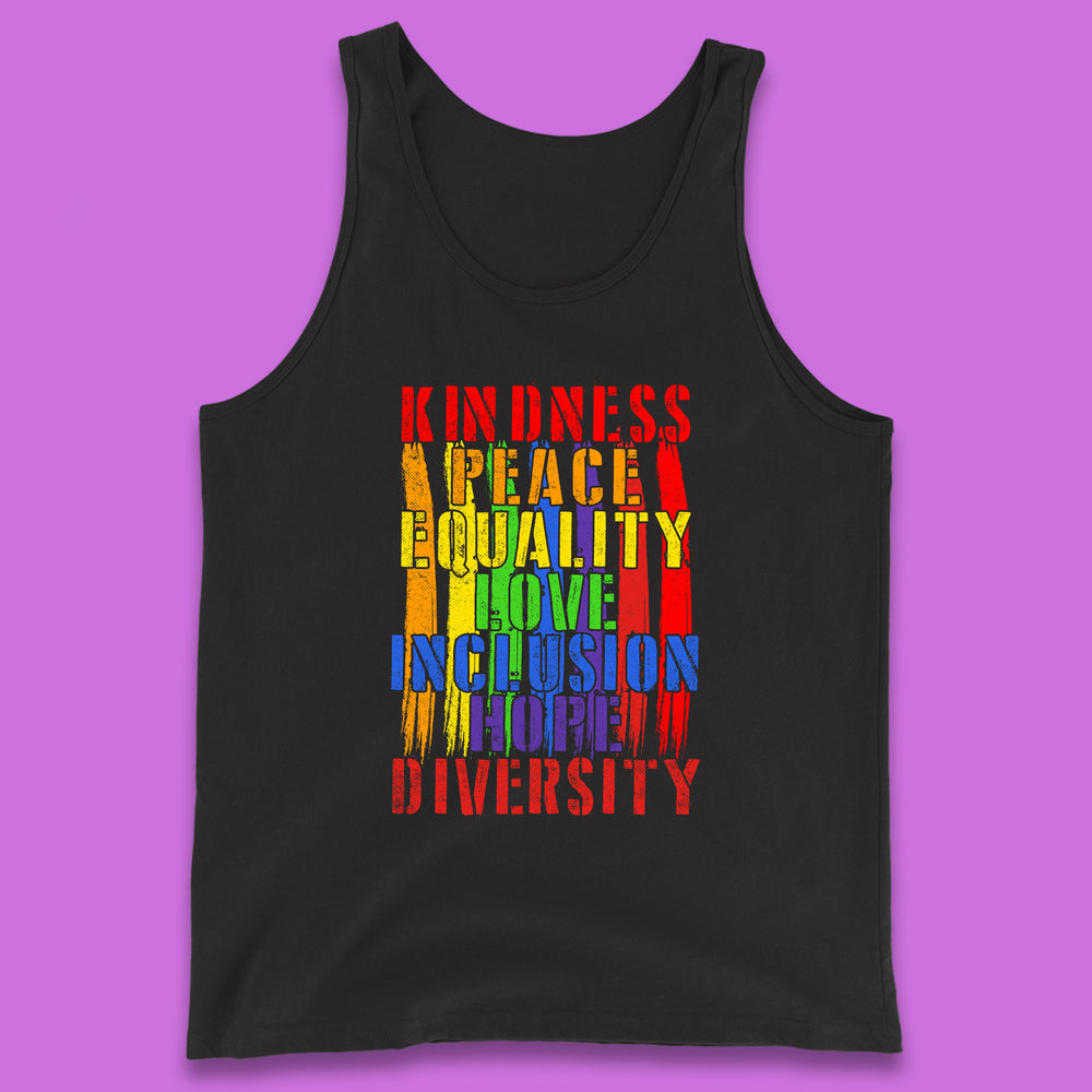 Kindness Peace Equality Tank Top
