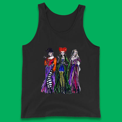 Halloween The Sanderson Sisters From Hocus Pocus Vintage Halloween Witches Tank Top