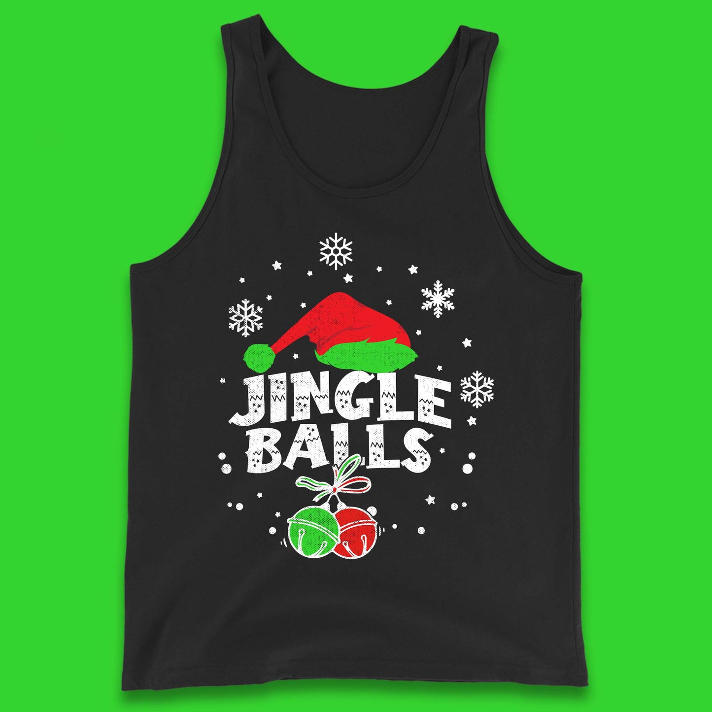 Jingle Balls Christmas Humor Tank Top