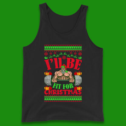 christmas gym tank top