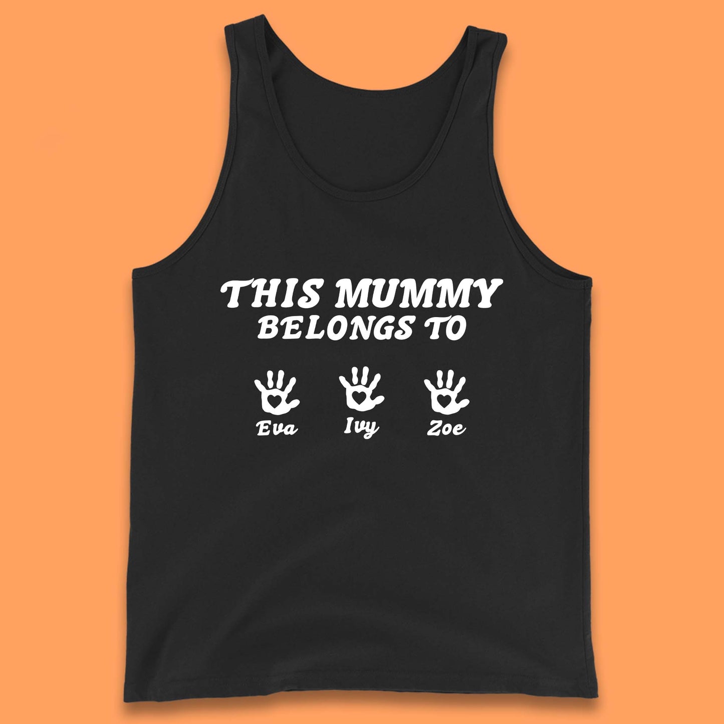Personalised This Mummy Belongs Tank Top