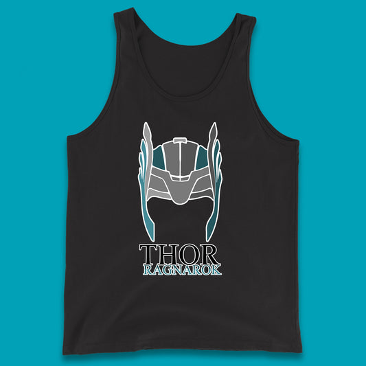 Thor Ragnarok Marvel Avenger Thor Helmet Superhero Movie Character Thor Helmet Ragnarok Tank Top