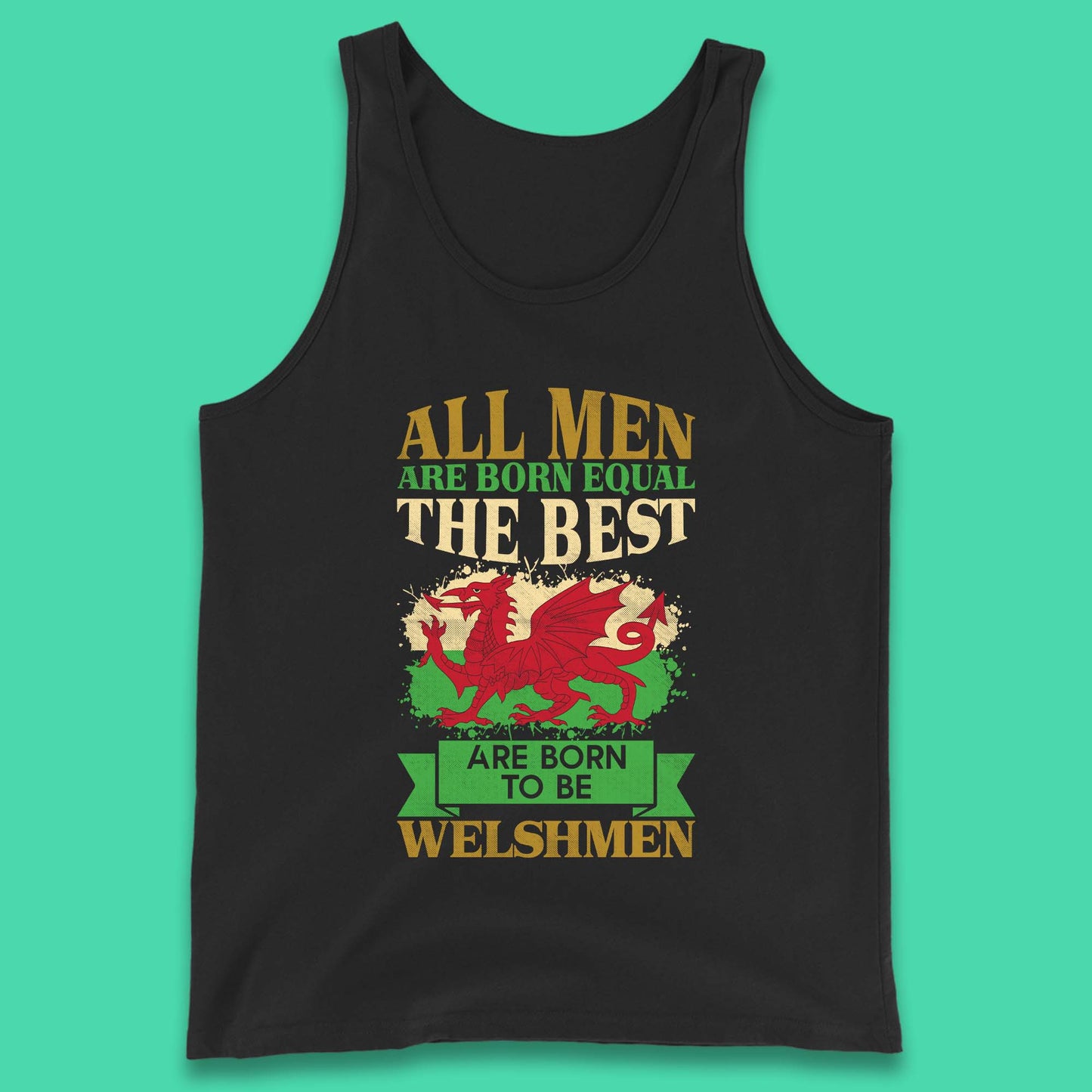 Born To Be Welshmen Tank Top