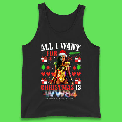 Wonder Woman 1984 Christmas Tank Top