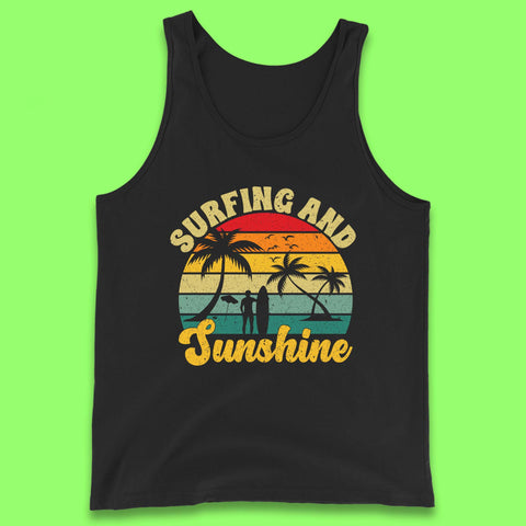 Surfing And Sunshine Tank Top