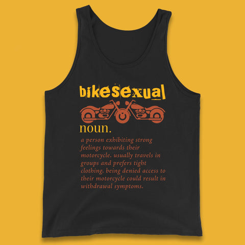 Bikesexual Definition Tank Top