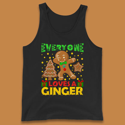Dabbing Gingerbread Christmas Tank Top
