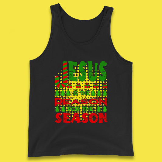 christmas jesus tank top