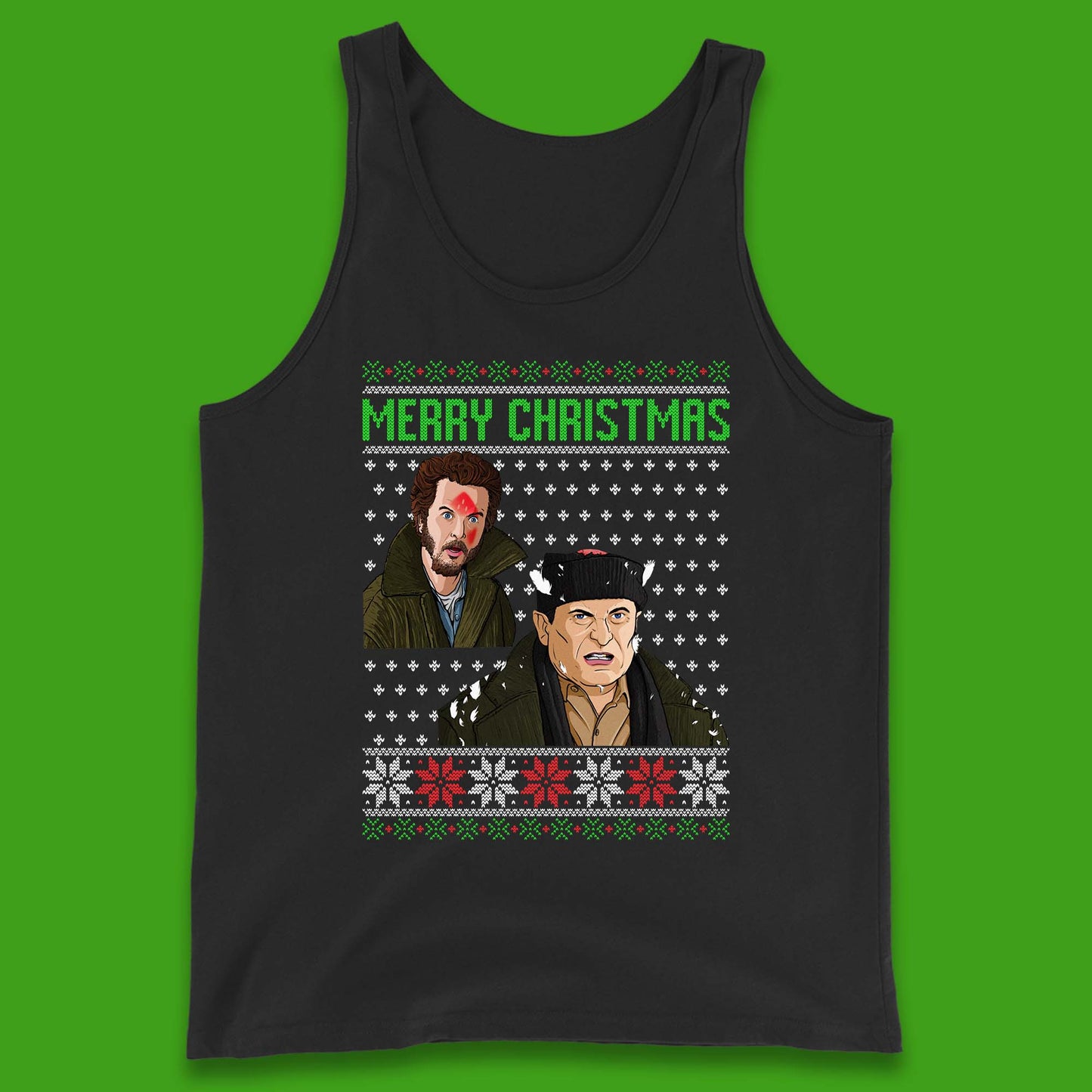Marv And Harry Christmas Tank Top
